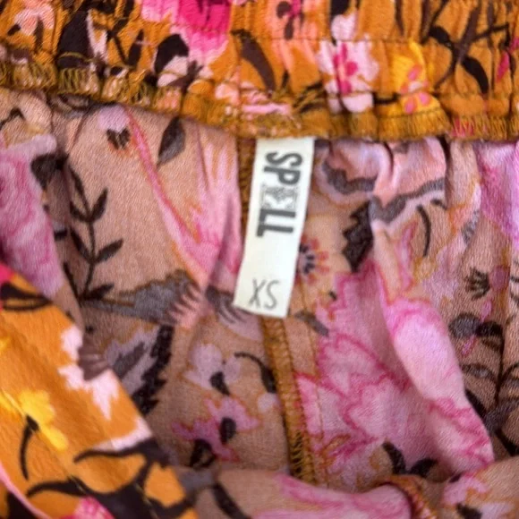 🌸 SPELL 🌸 Babushka Shorts Extra Small Amber - Picture 4 of 9